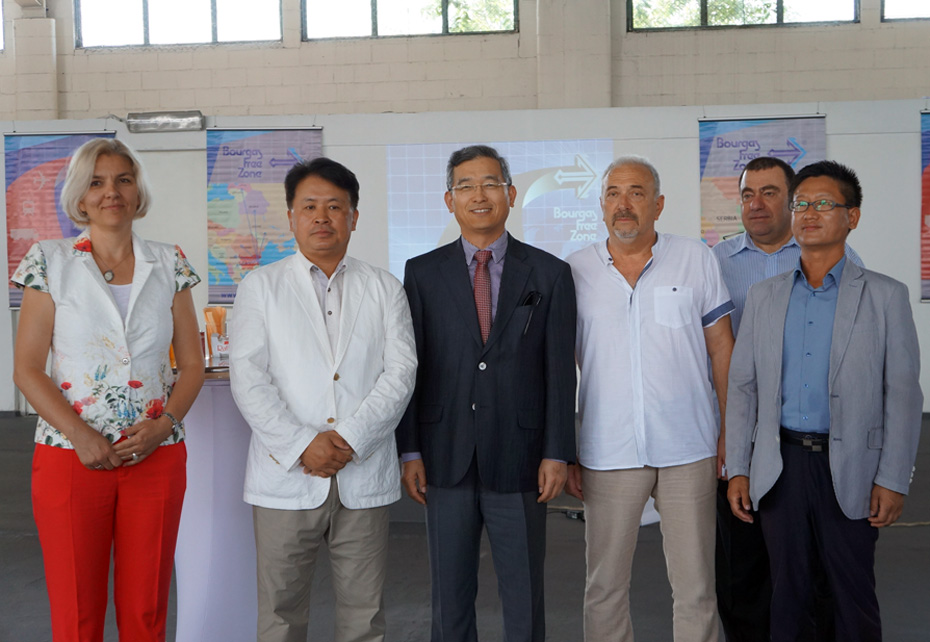 Bourgas Free Zone received a delegation from the Embassy of the Republic of Korea in Bulgaria