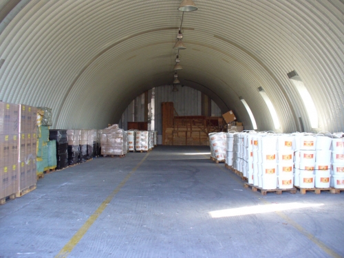 Covered storage areas