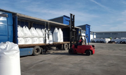 Complete fertilizers logistics & handling process