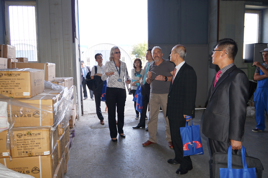 Korean delegation visits Bourgas Free Zone logistic terminal