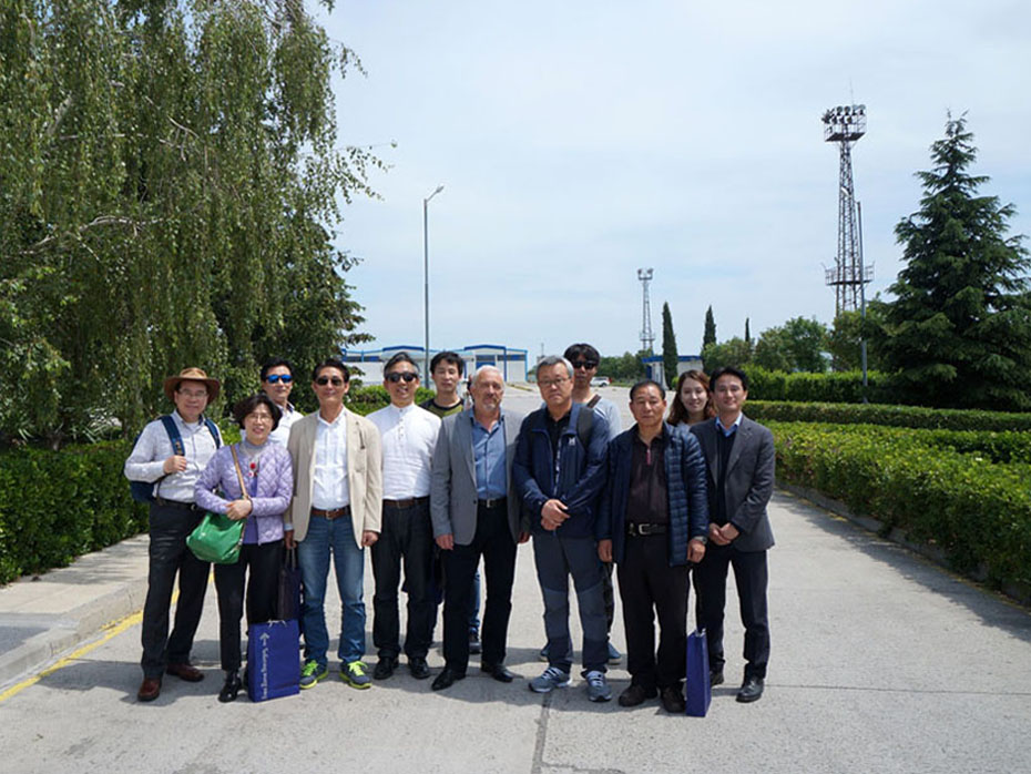 Business meeting with Korean companies