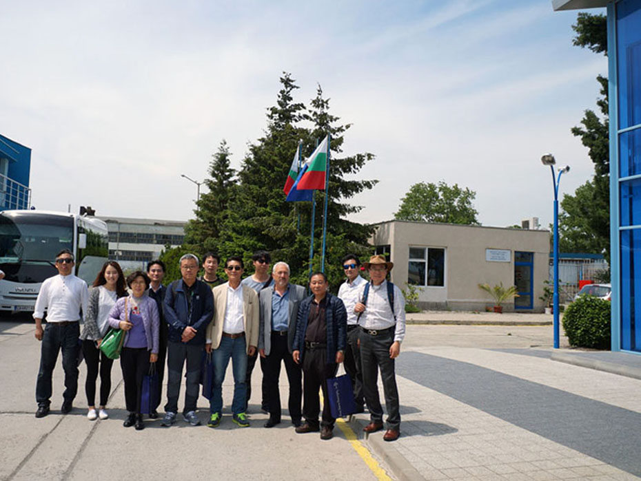 Business meeting with Korean companies