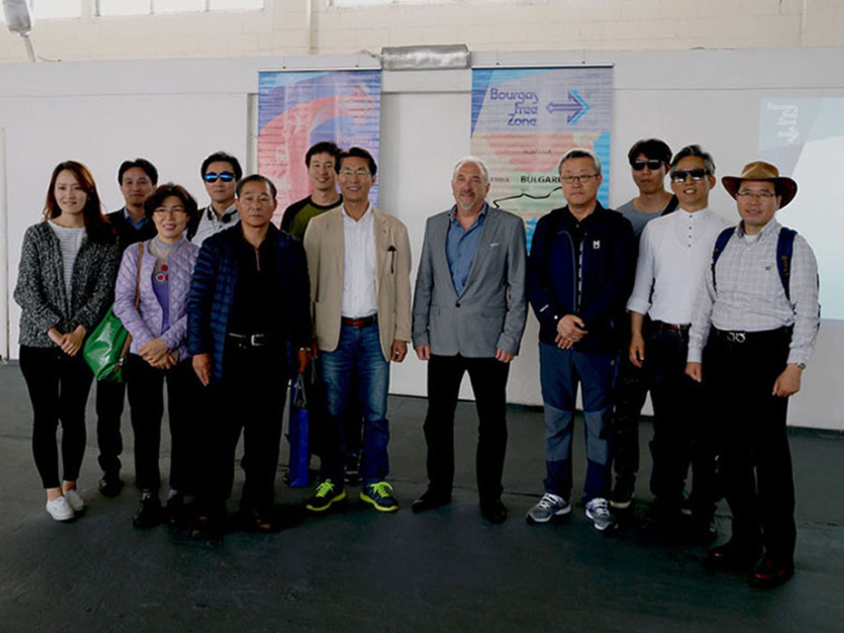 Business meeting with Korean companies
